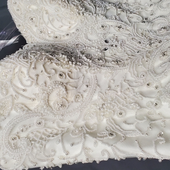 Martina Liana Strapless Wedding Corset/Bodice - Picture 2 of 8